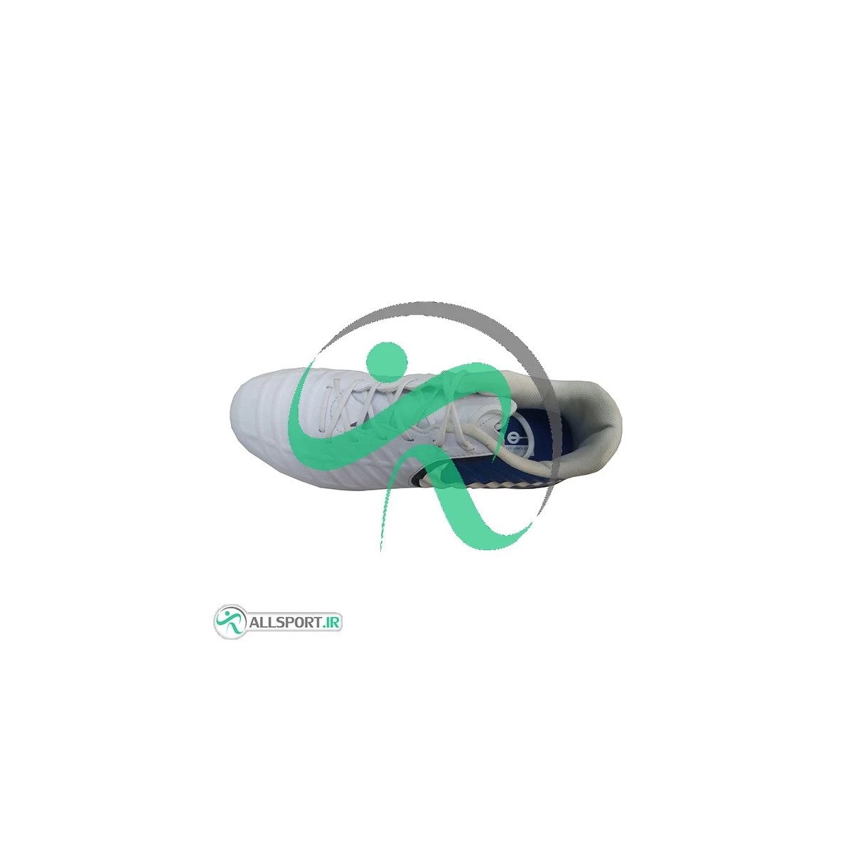 کفش فوتبال نایک تمپو طرح اصلی ابی سفید Nike Tiempo