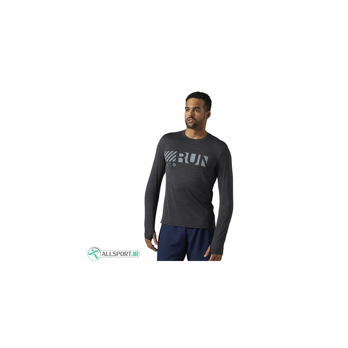تیشرت مردانه ریبوک Reebok Running Activchill Long Sleeve Shirt BR4375