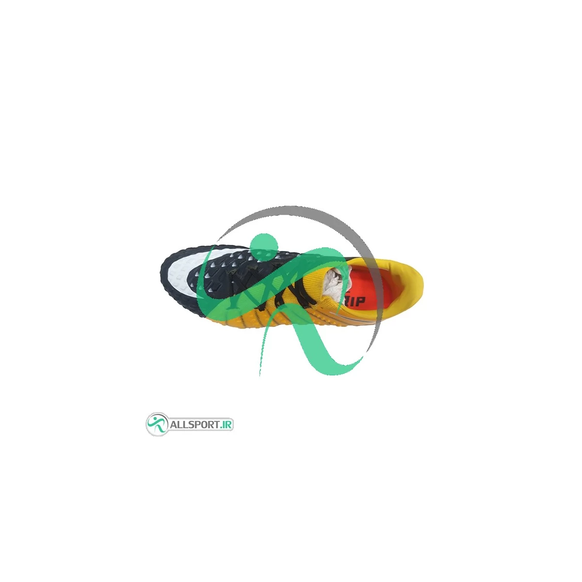 کفش فوتبال نایک هایپرونوم طرح اصلی زرد مشکی Nike Hypervenom