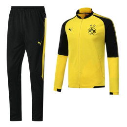 ست گرمکن شلوار دورتموند زرد Puma Dortmund 2017-18 Tracksuits