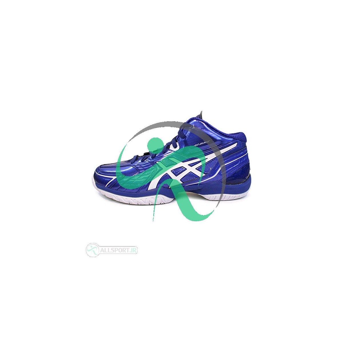کفش والیبال مردانه اسیکس ژل بورست Asics Gel Burst Blue TBF19G