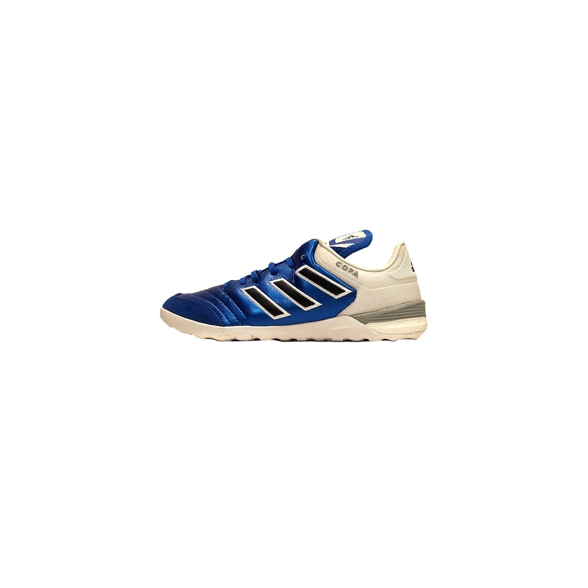 کفش فوتسال آدیداس کوپا طرح اصلی آبی سفید Adidas Copa