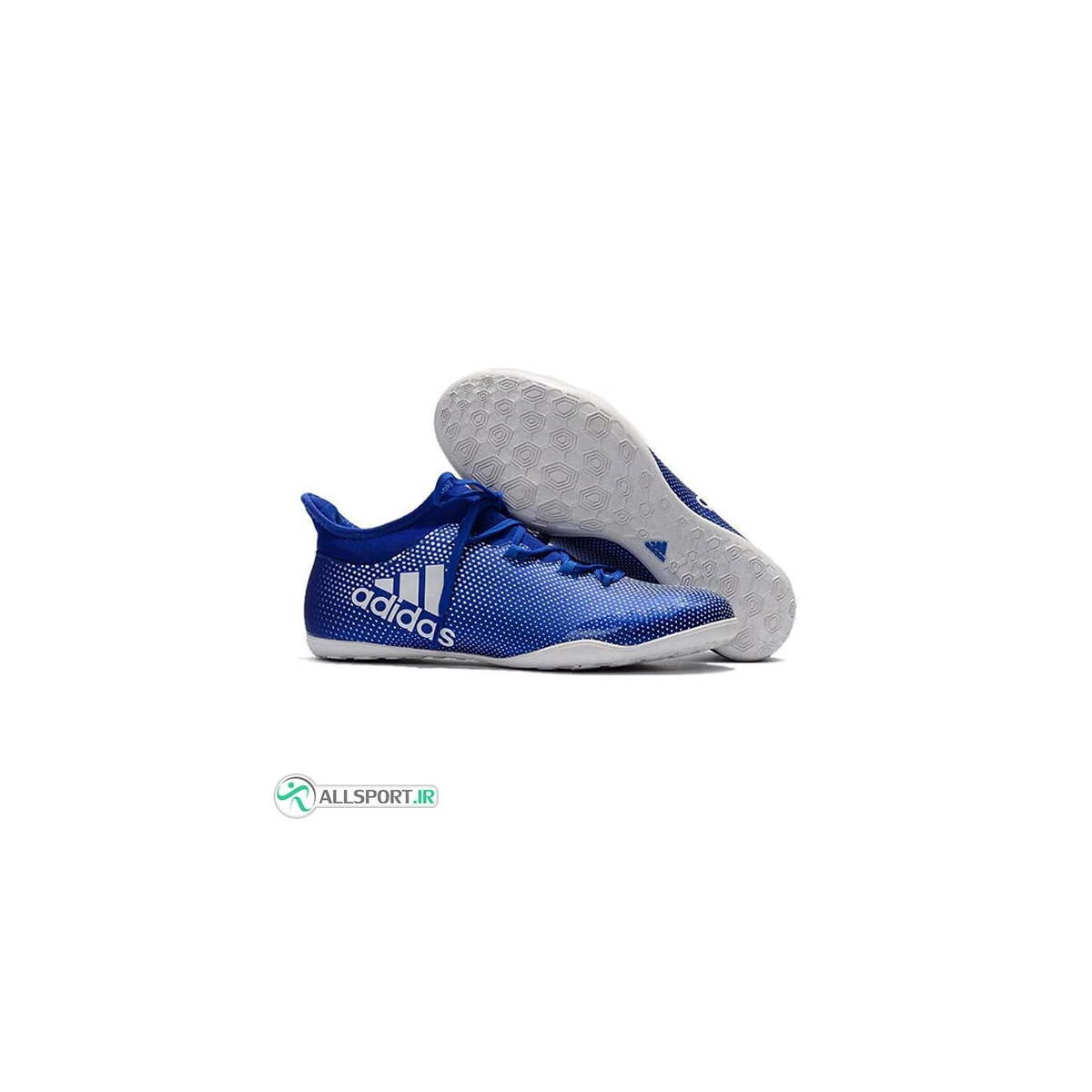 کفش فوتسال آدیداس ایکس طرح اصلی آبی Adidas X