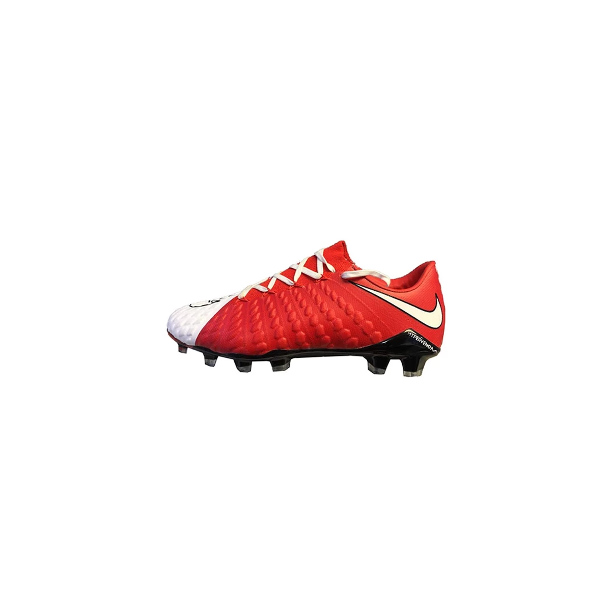 کفش فوتبال نایک هایپرونوم طرح اصلی قرمز سفید Nike Hypervenom