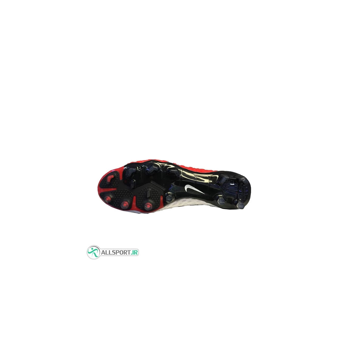 کفش فوتبال نایک هایپرونوم طرح اصلی قرمز سفید Nike Hypervenom