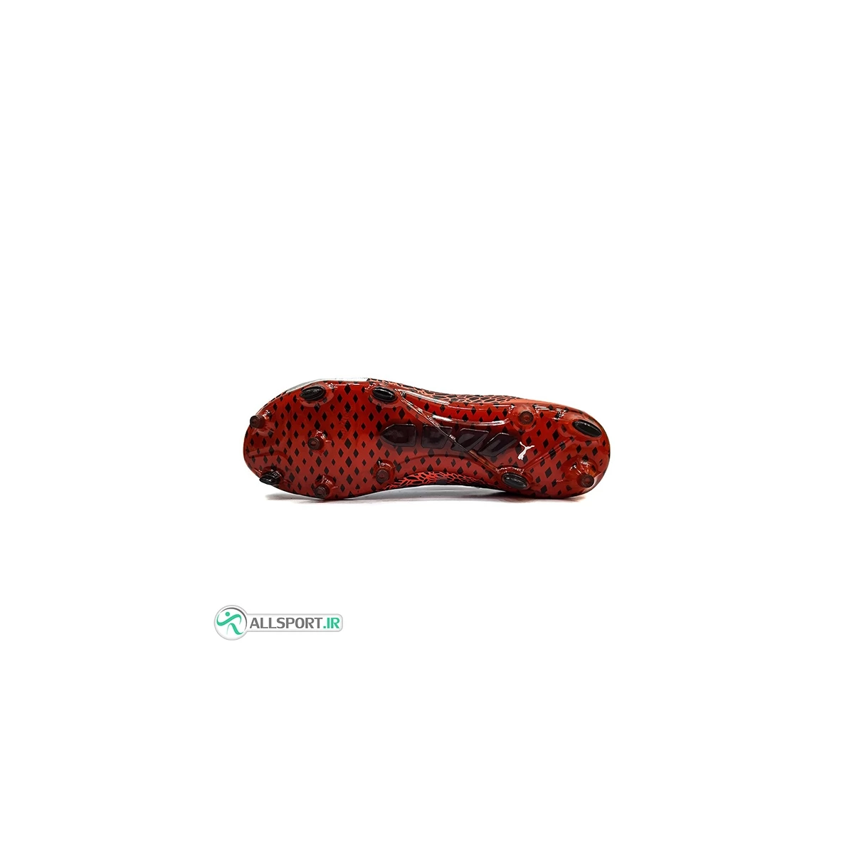 کفش فوتبال پوما ایووپاور طرح اصلی مشکی قرمز Puma EvoPower