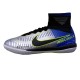 کفش فوتسال نایک مرکوریال طرح اصلی نقره ای آبی Nike Mercurial
