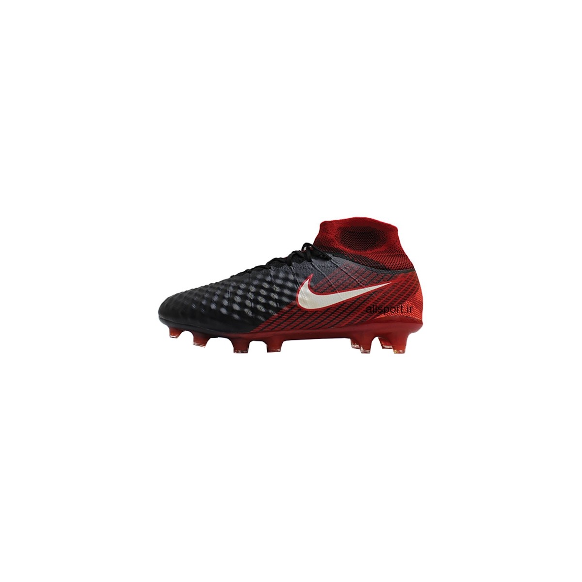 کفش فوتبال نایک مجیستا طرح اصلی قرمز مشکی Nike Magista