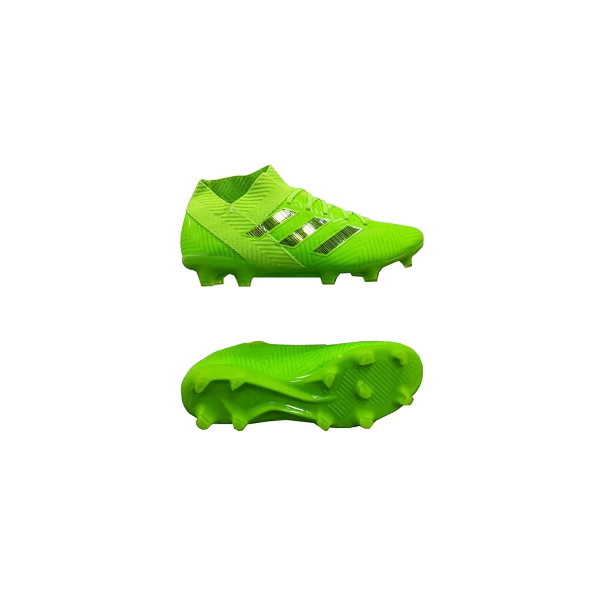 کفش فوتبال آدیداس نمزیز طرح اصلی سبز Adidas Nemeziz 2018