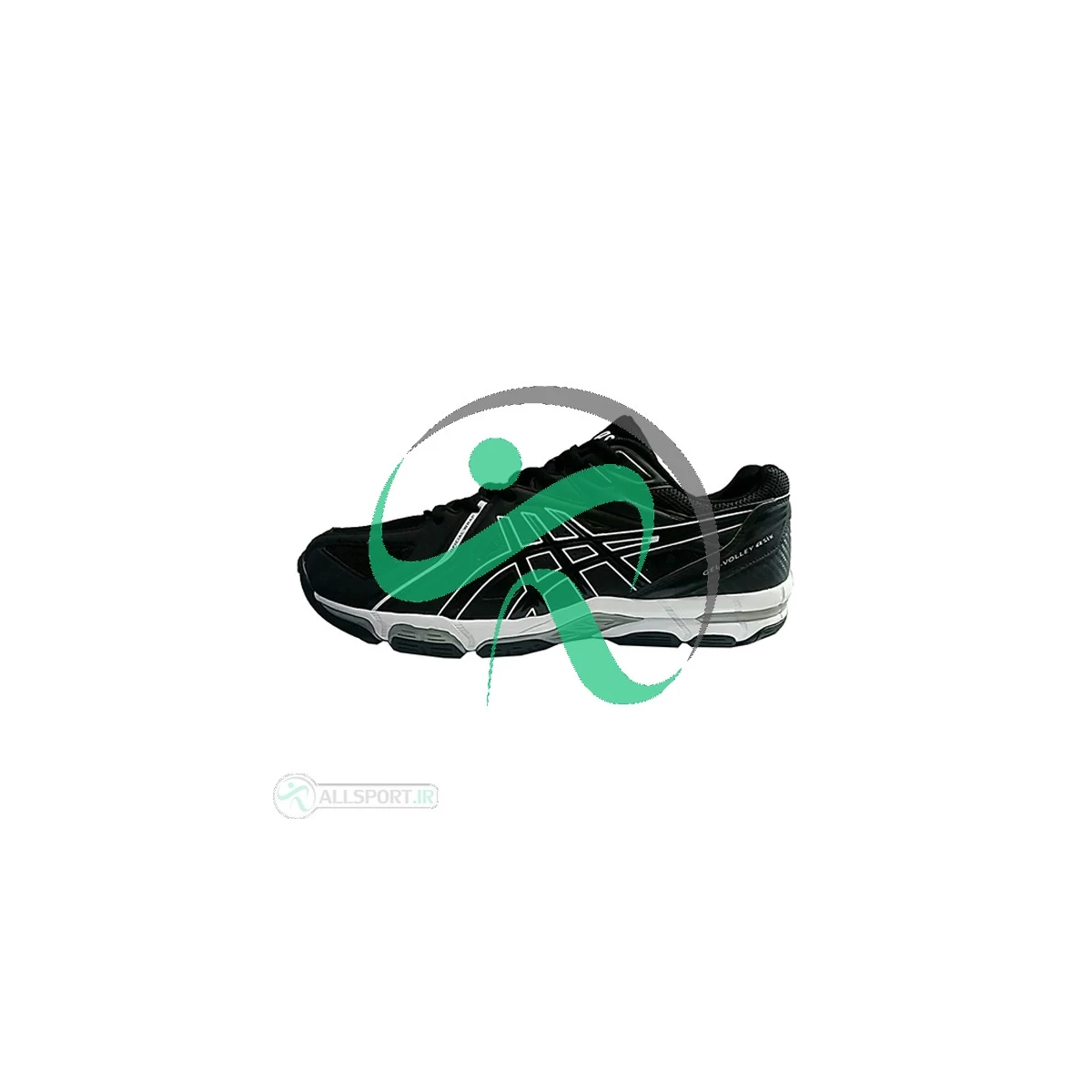 کفش والیبال مردانه اسیکس ژل طرح اصلی مشکی Asics Gel