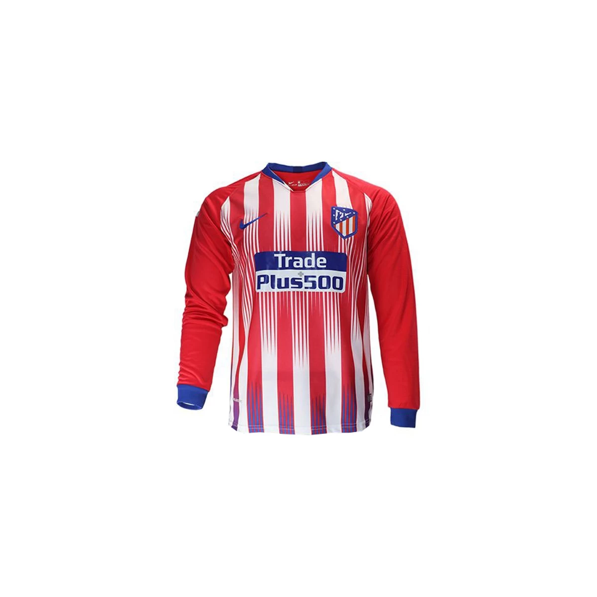 پیراهن اول اتلتیکو مادرید آستین دار Atletico Madrid 2018-19 Home Soccer Jersey Long Sleeve