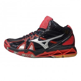 کفش والیبال  میزانو طرح اصلی مشکی قرمز Mizuno