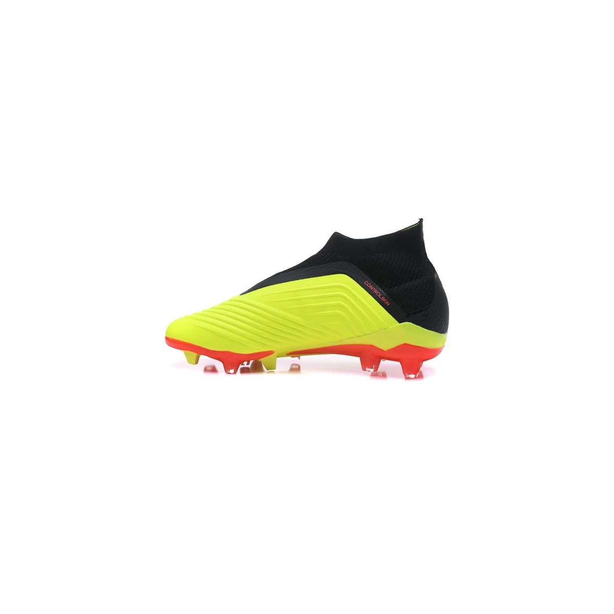 کفش فوتبال آدیداس پردیتور طرح اصلی زرد مشکی Adidas Predator 18+ FG Yellow Red Black
