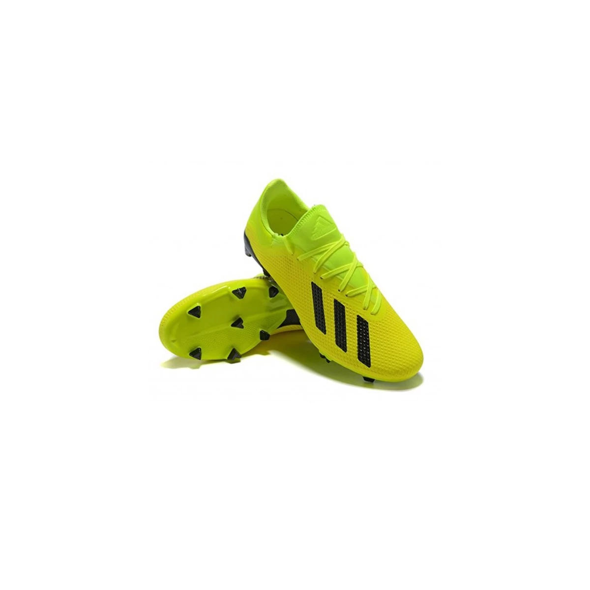 کفش فوتبال آدیداس ایکس طرح اصلی زرد Adidas X FG Yellow Black