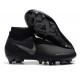 کفش فوتبال نایک فانتوم طرح اصلی مشکی Nike Phantom Vision Elite DF FG Black Silver
