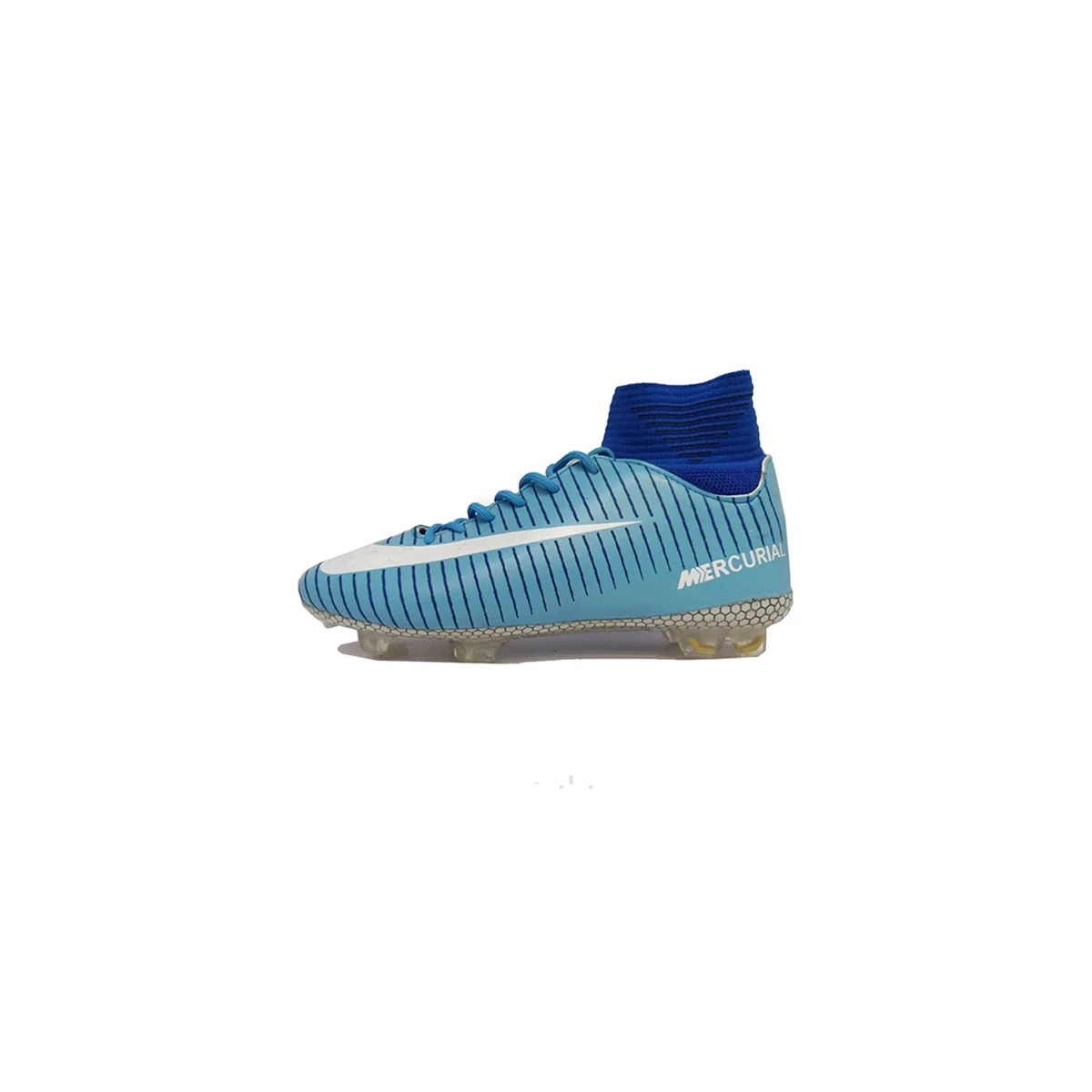 کفش فوتبال نایک  مرکوریال سایز کوچک طرح اصلی آبی Nike Mercurial 2018