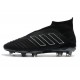 کفش فوتبال آدیداس پردیتور طرح اصلی مشکی سفید Adidas Predator 18+ Black White