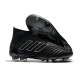 کفش فوتبال آدیداس پردیتور طرح اصلی مشکی سفید Adidas Predator 18+ Black White