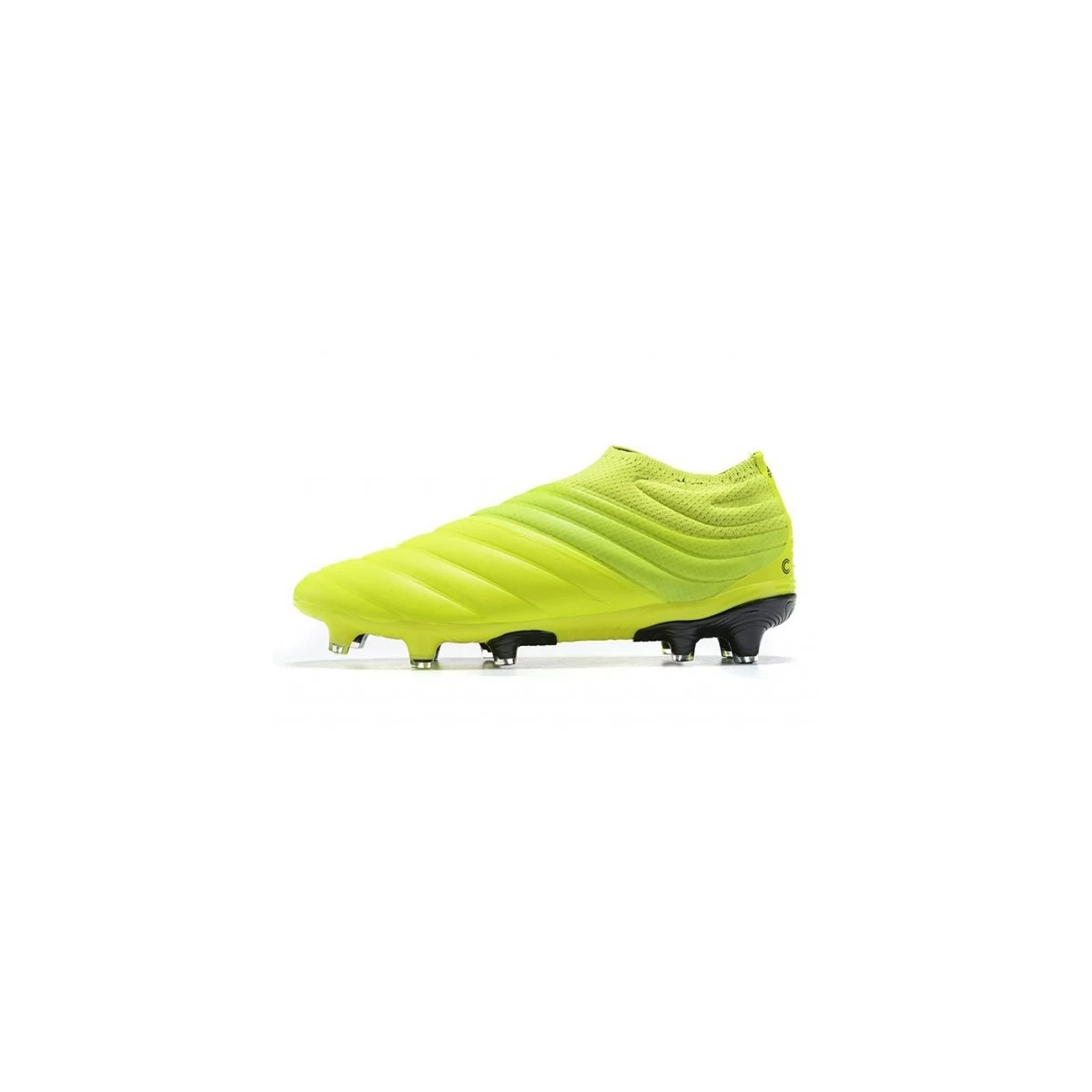 کفش فوتبال آدیداس کوپا طرح اصلی زرد Adidas Copa 19+ FG Yellow Core Black