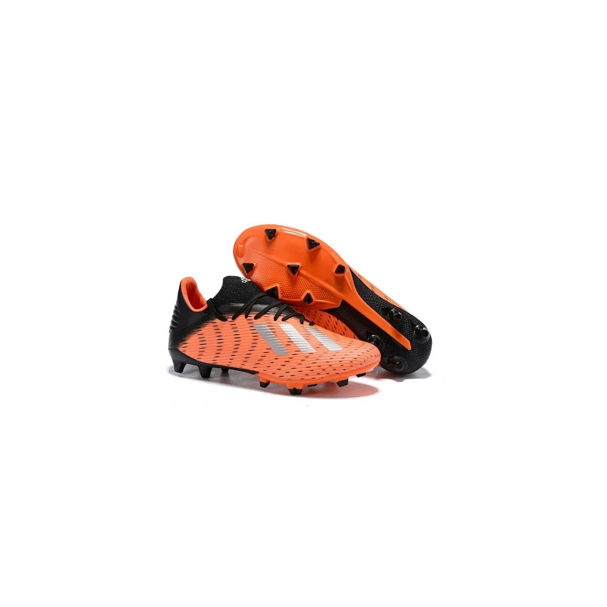 کفش فوتبال آدیداس ایکس طرح اصلی نارنجی مشکی Adidas X 19.3 FG Soccer OrangeBlackSilver