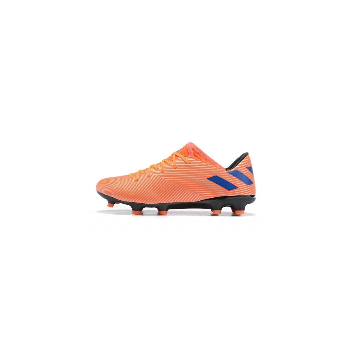 کفش فوتبال آدیداس نمزیز طرح اصلی نارنجی ابی Adidas Nemeziz 19.2 FG OrangeBlue