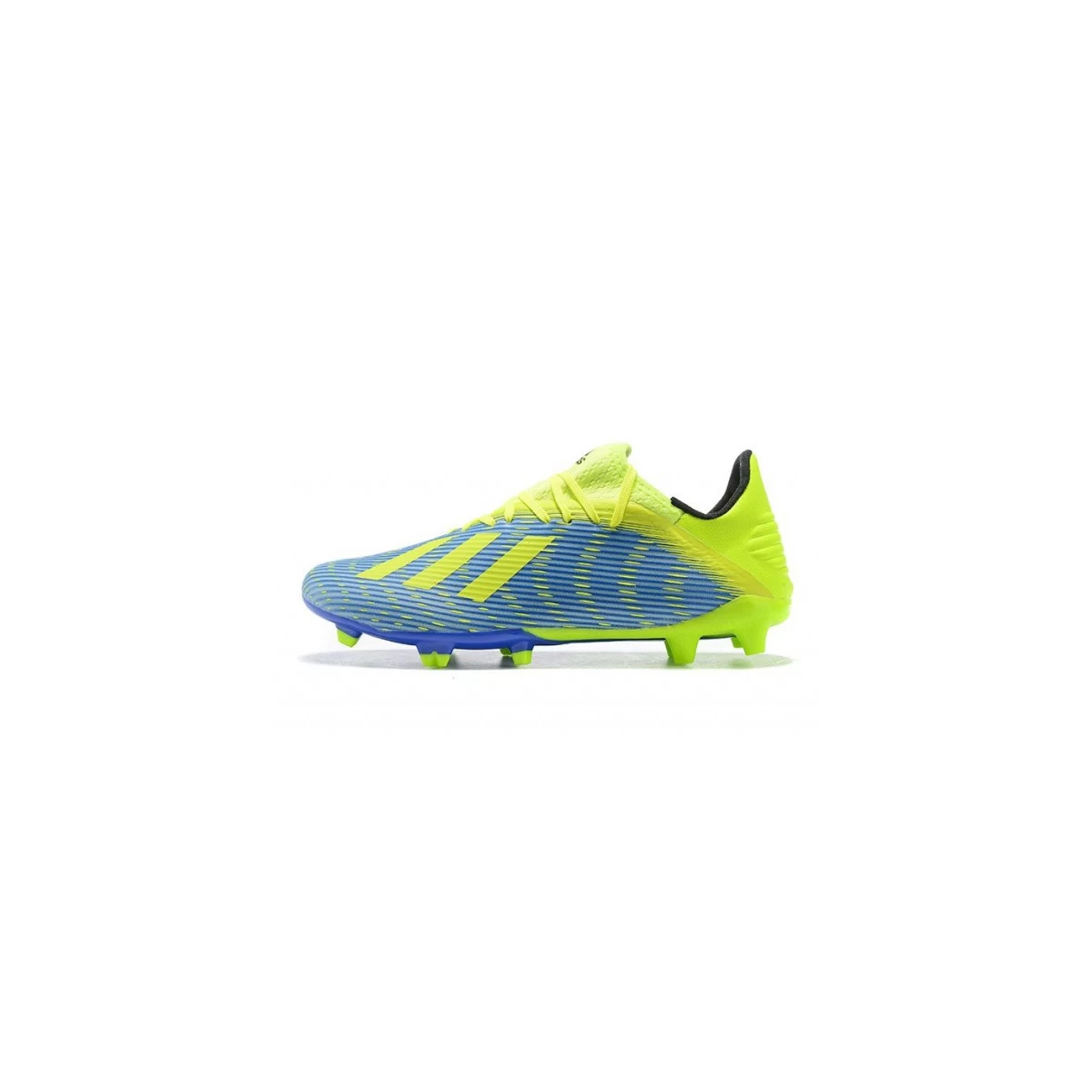 کفش فوتبال آدیداس ایکس طرح اصلی ابی زرد Adidas X 19.3 FG Blue Yellow