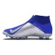 کفش فوتبال نایک فانتوم طرح اصلی Nike Phantom Vision Elite DF FG Royal Silver