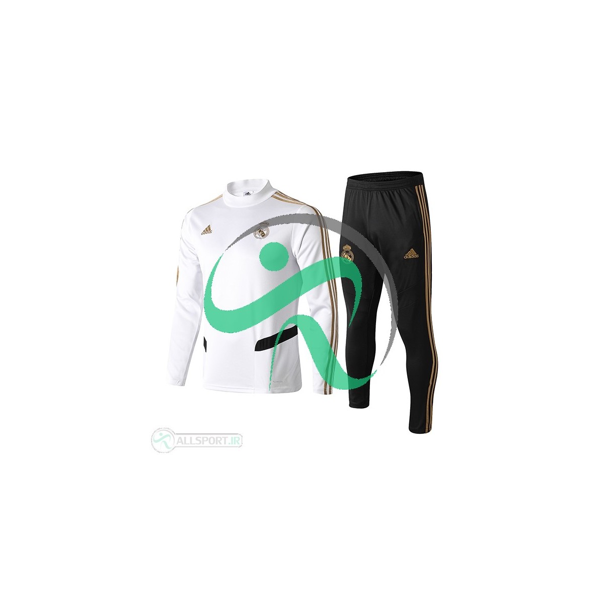 سوئیشرت شلوار رئال مادرید سفید Real Madrid sweatshirt w 2019