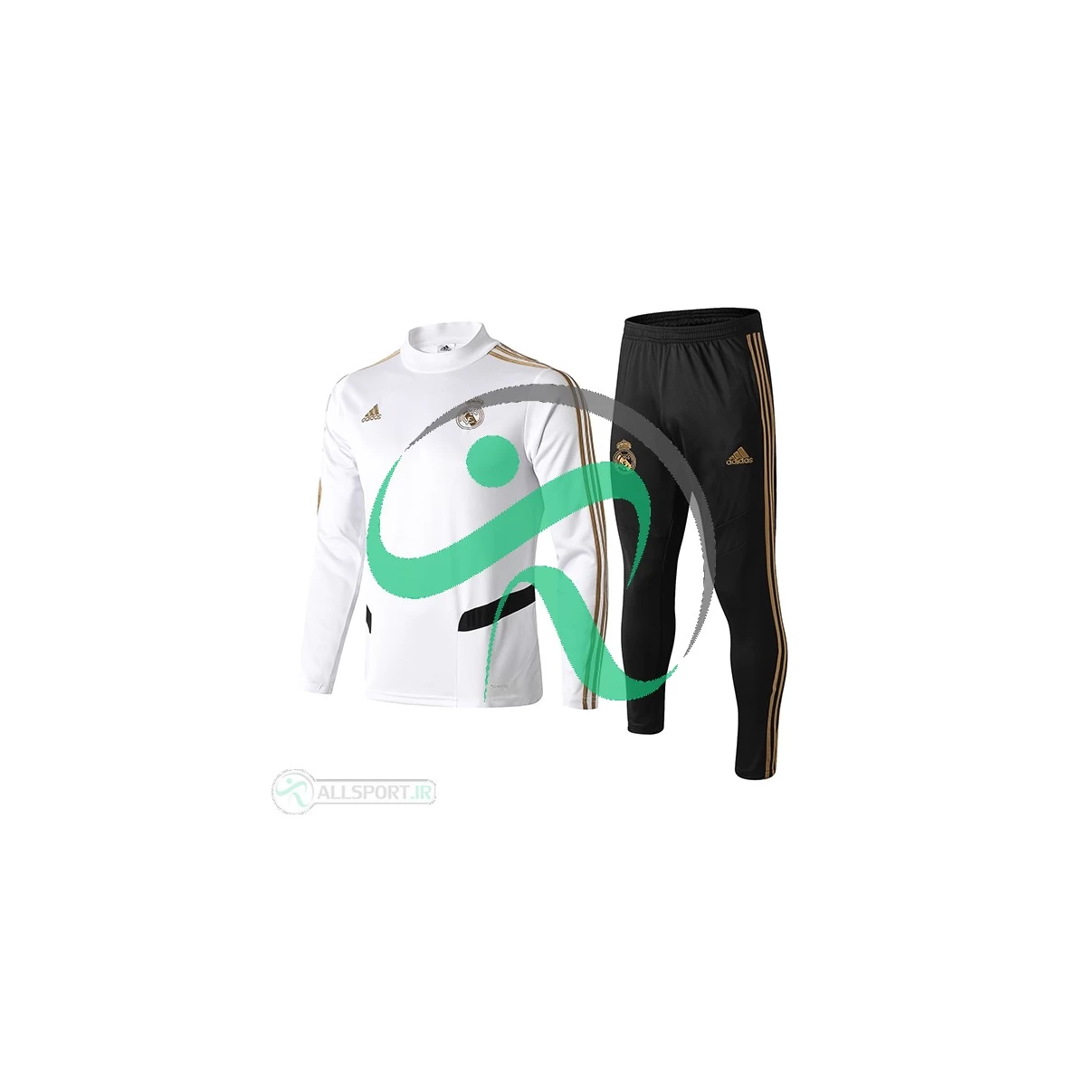 سوئیشرت شلوار رئال مادرید سفید Real Madrid sweatshirt w 2019