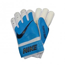 دستکش دروازه بانی نایک طرح اصلی آبی سفید Nike Goalkeeper Gloves