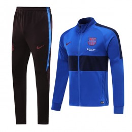 گرمکن شلوار بارسلونا آبی Barcelona Training Tracksuit Blue 2019-20