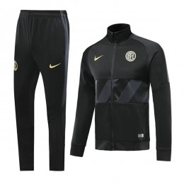 گرمکن شلوار اینترمیلان مشکی Inter Milan Training Tracksuit 2019-20