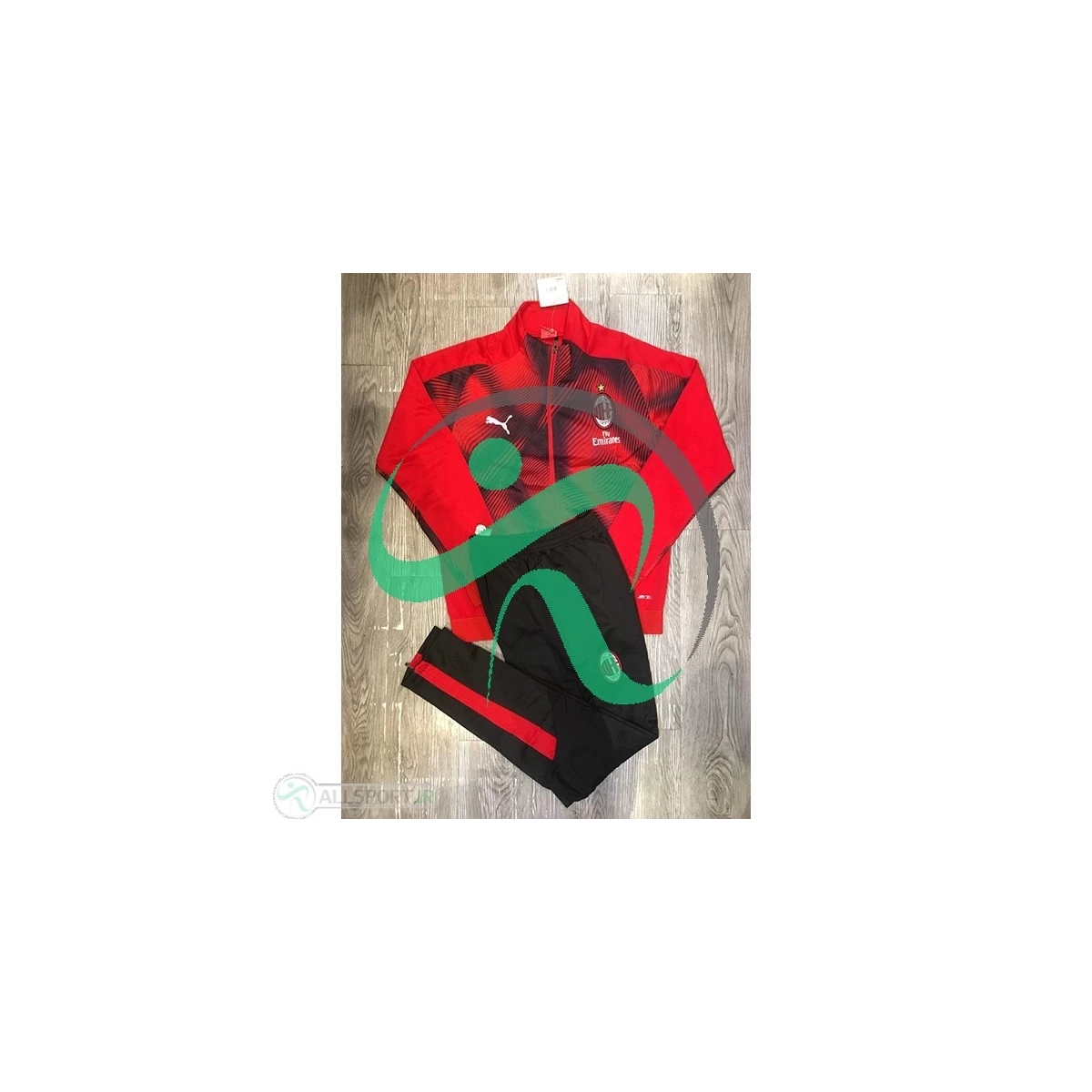 گرمکن شلوار آث میلان Ac Milan Training Tracksuit 2019-20
