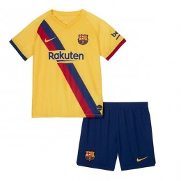 پیراهن شورت بچگانه دوم بارسلونا Barcelona 2019-20 Away Soccer Jersey Kids Shirt+Short