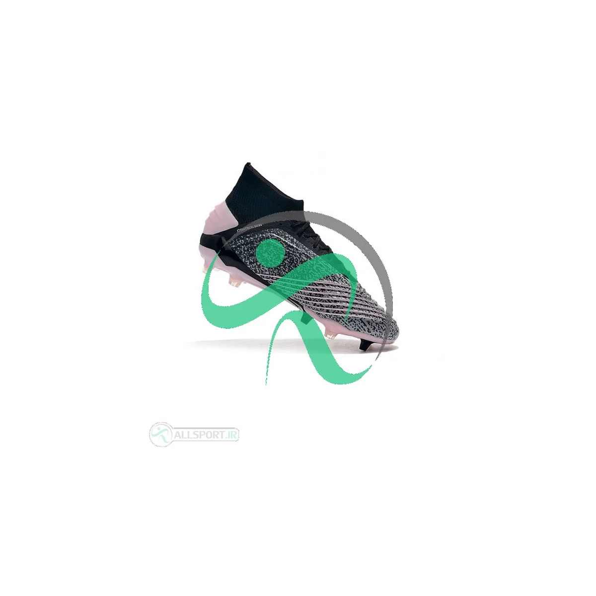 کفش فوتبال آدیداس پردیتور طرح اصلی صورتی مشکی Adidas Predator 19.1 FG rey Pink Black