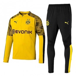 ست نیم زیپ شلوار دورتموند Dortmund Training Tracksuit 2019-20