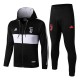 هودی و شلوار یوونتوس مشکی Juventus Hoodie Tracksuits 2019-2020