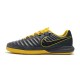 کفش فوتسال نایک تمپو طرح اصلی خاکستری زرد Nike Tiempo Lunar Legend VII Pro IC Dark Grey Black Yellow