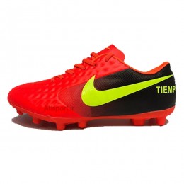 کفش فوتبال تمپو سایز کوچک طرح اصلی قرمز Nike Tiempo red 2018