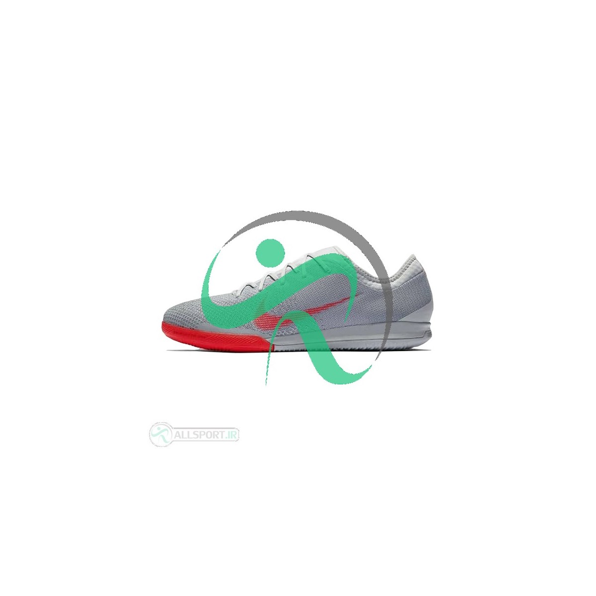 کفش فوتسال نایک مرکوریال طرح اصلی Nike Mercurial Vapor XII Pro IC Crimson Grey Silver
