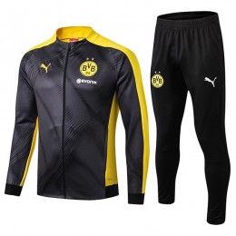 گرمکن شلوار دورتموند مشکی زرد Dortmund Training Tracksuit 2019-20