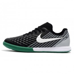 کفش فوتسال نایک مجیستا ایکس فاینال طرح اصلی سبز مشکی سفید Nike MagistaX Finale II IC Green Black White