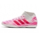 کفش فوتسال آدیداس نمزیز تانگو طرح اصلی صورتی سفید Adidas Nemeziz Tango 18.3 IC Pink White