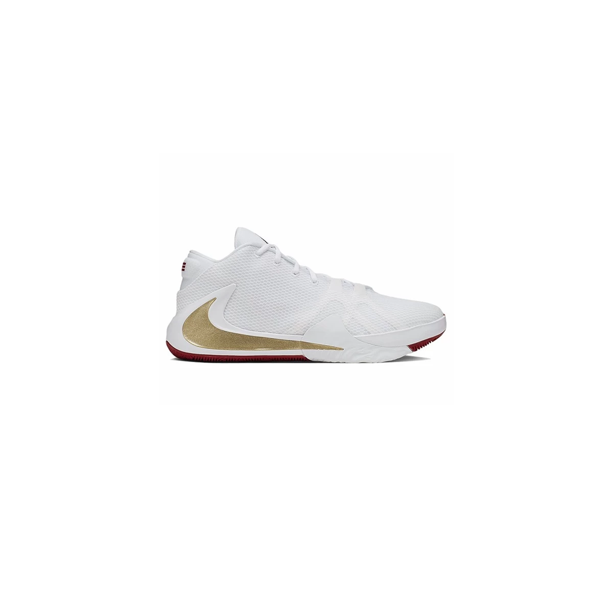 کفش بسکتبال نایک زوم Nike Zoom Freak 1 White Gold-Red