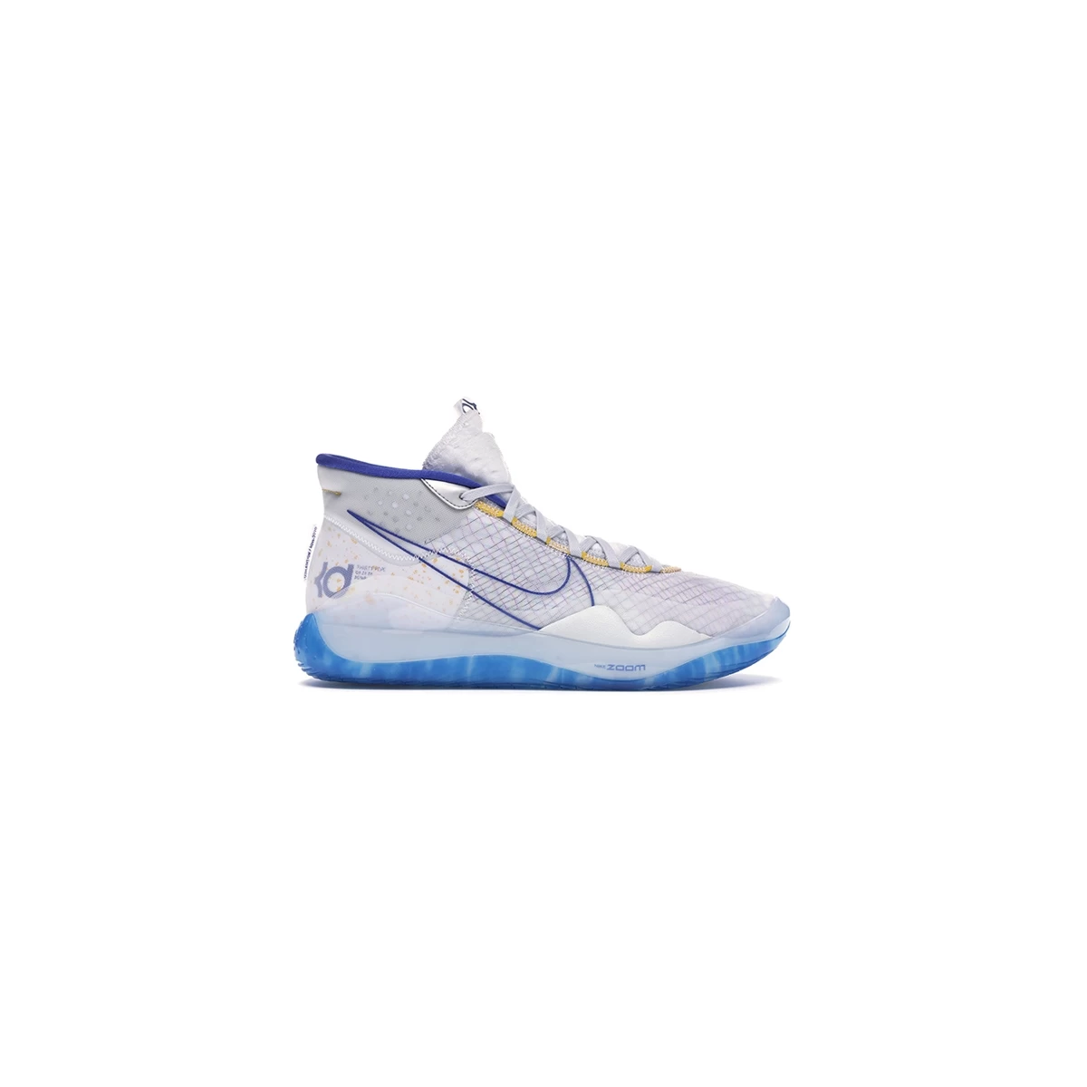 کفش بسکتبال نایک سفید آبی Nike KD 12 White