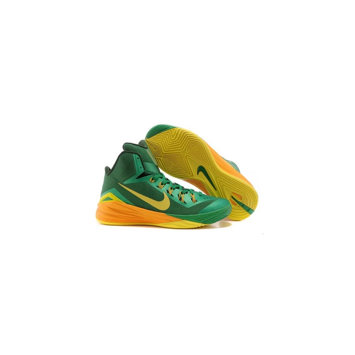 کفش بسکتبال نایک هایپردانک سبز زرد Nike Hyperdunk Luckyc Yellow Gorge Green