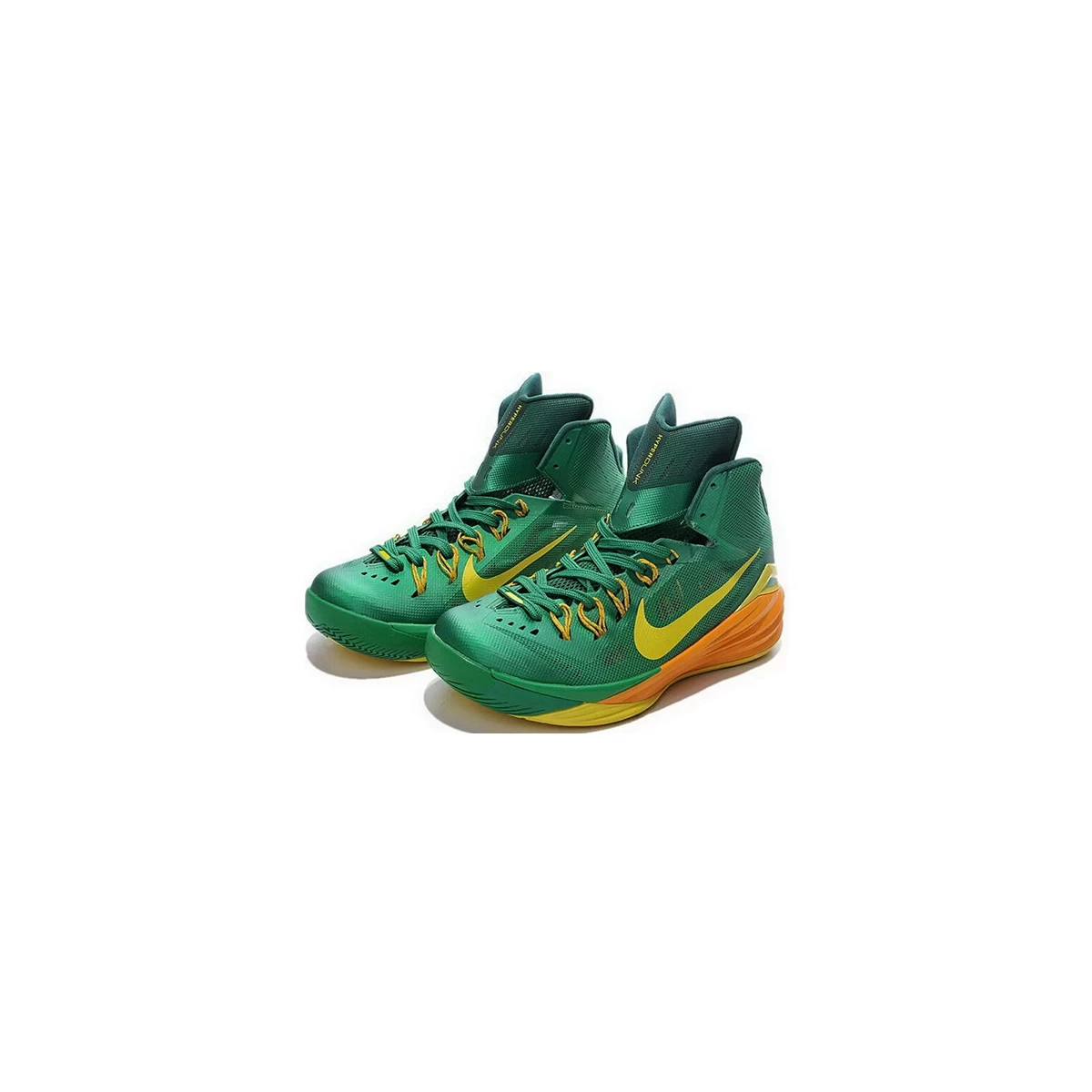 کفش بسکتبال نایک هایپردانک سبز زرد Nike Hyperdunk Luckyc Yellow Gorge Green