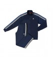 ست گرمکن و شلوار آدیداس اسنچالز 3 استرایپس پلی استر Adidas Essentials 3-Stripes Polyester Track Suit 