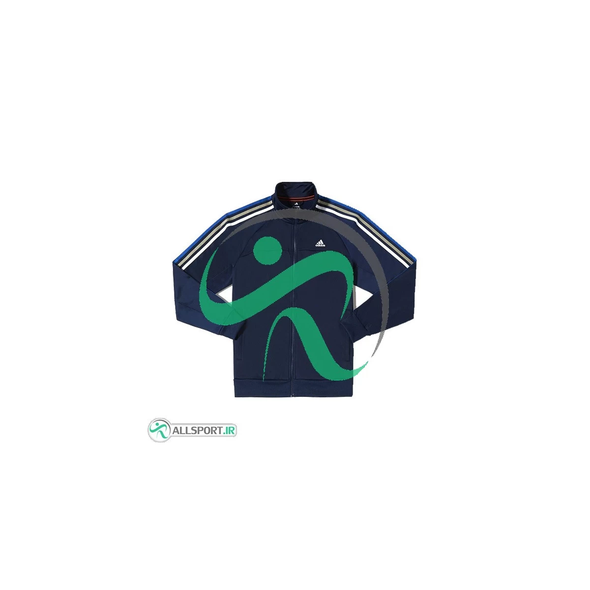 ست گرمکن و شلوار آدیداس اسنچالز 3 استرایپس پلی استر Adidas Essentials 3-Stripes Polyester Track Suit 