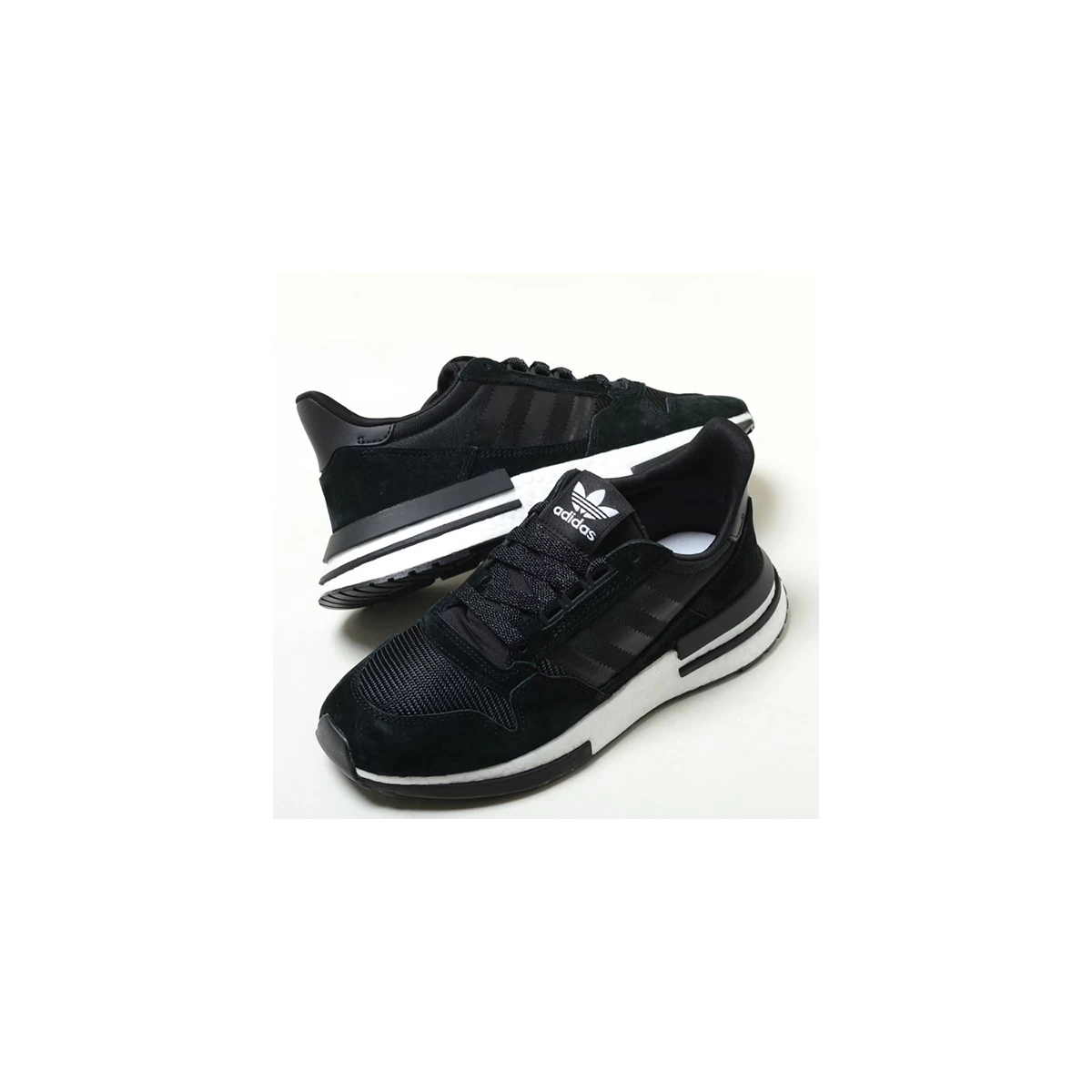 کتانی رانینگ زنانه آدیداس Adidas ZX 500 RM Black White